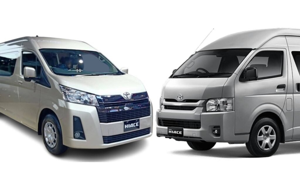 hiace commuter dan hiace premio